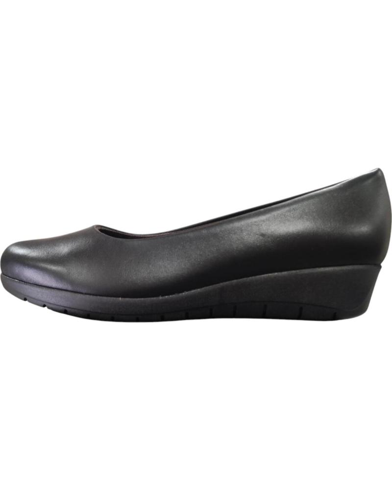Zapatos de Mujer MAWEN MOCASIN-SALONDE PIEL CON CUNA - ELEGANCIA Y CONFORT EN CADA NEGRO
