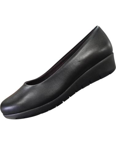 Zapatos de Mujer MAWEN MOCASIN-SALONDE PIEL CON CUNA - ELEGANCIA Y CONFORT EN CADA NEGRO