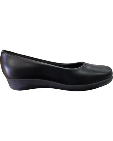Zapatos de Mujer MAWEN MOCASIN-SALONDE PIEL CON CUNA - ELEGANCIA Y CONFORT EN CADA NEGRO