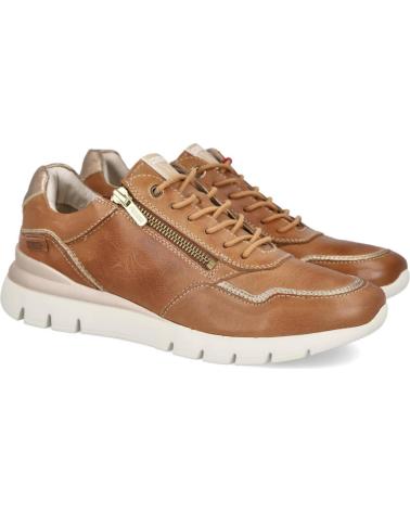 Sapatos de Mulher PIKOLINOS CANTABRIA-W4R-6994 ZAPATO DE MUJER EN PIEL BRANDY
