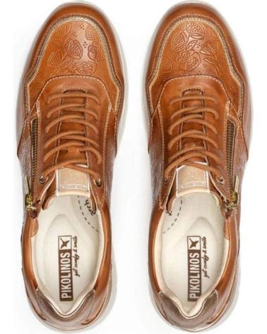 Sapatos de Mulher PIKOLINOS CANTABRIA-W4R-6994 ZAPATO DE MUJER EN PIEL BRANDY