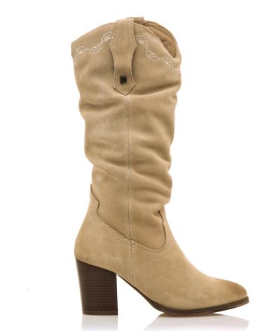Boots für Damen MTNG 59803 BEIGE