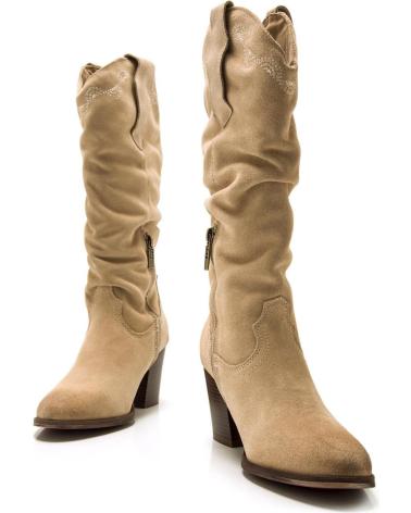 Woman boots MTNG 59803 BEIGE