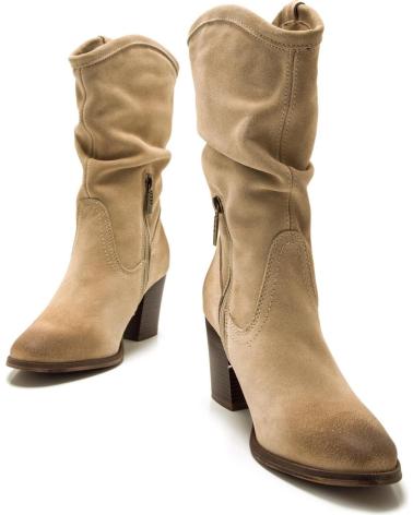 Bottes pour Femme MTNG 59854 BEIGE