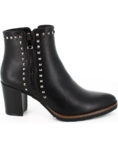 Stivaletti per Donna HISPAFLEX BOTIN CON TACON PARA MUJER 2422 COLOR NEGRO