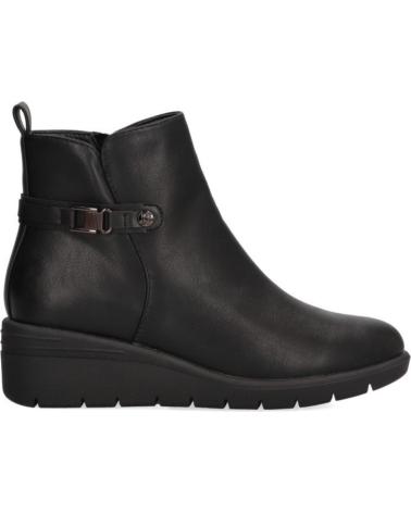 Botins de Mulher HISPAFLEX BOTIN CON CUNA BAJA PARA MUJER 2430 COLOR NEGRO