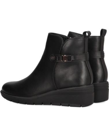 Botins de Mulher HISPAFLEX BOTIN CON CUNA BAJA PARA MUJER 2430 COLOR NEGRO