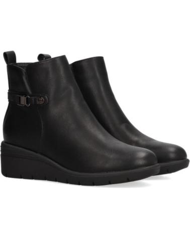 Botins de Mulher HISPAFLEX BOTIN CON CUNA BAJA PARA MUJER 2430 COLOR NEGRO