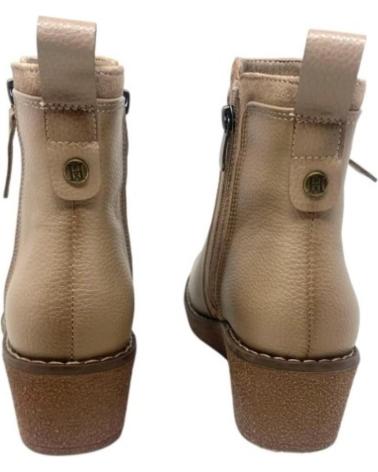 Stivaletti per Donna HISPAFLEX BOTIN CON CUNA PARA MUJER 2417 COLOR BEIG