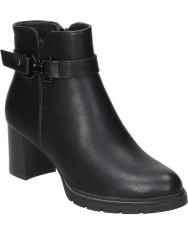 Stivaletti per Donna HISPAFLEX BOTIN CON TACON PARA MUJER 2411 COLOR NEGRO