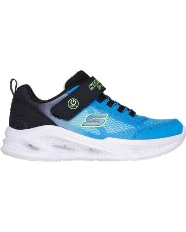 Sneaker für Junge SKECHERS ZAPATILLAS NINO MODELO METEOR-LIGH COLOR AZUL BKBL