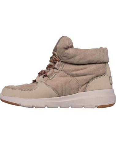 Botines de Mujer SKECHERS GLACIAL ULTRA-TREND UP BEIG