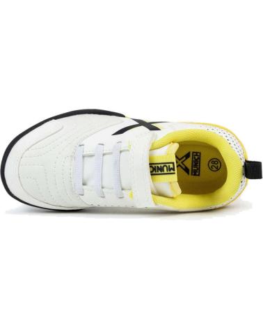 Esportes  de Menina e Menino MUNICH RONDITO KID ELASTIC LACES 4069001 4069001 BLANCO