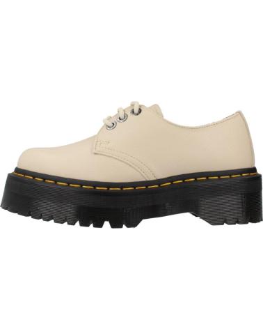 Schuhe für Damen DR MARTENS BLUCHERS MUJER MODELO QUAD II PARCHMENT P COLOR BEIS BEIGE