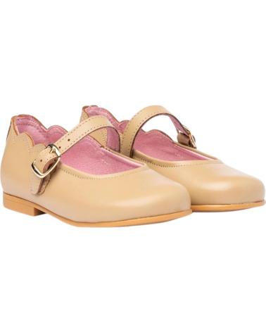 Ballerines pour Fille ANGELITOS BAILARINAS 1103 BAILARINA HEBILLA MARRóN