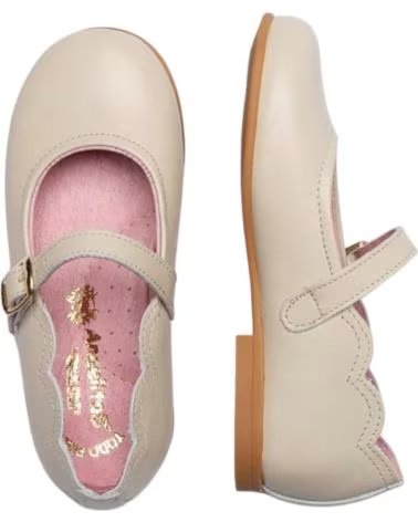 ANGELITOS BAILARINAS 1103 BAILARINA HEBILLA BEIGE