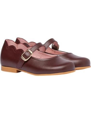 Ballerines pour Fille ANGELITOS BAILARINAS 1103 BAILARINA HEBILLA ROJO