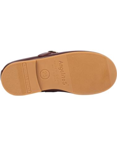 Ballerines pour Fille ANGELITOS BAILARINAS 1103 BAILARINA HEBILLA ROJO