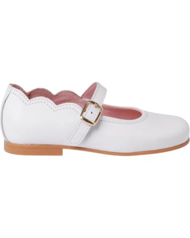 Ballerines pour Fille ANGELITOS BAILARINAS 1103 BAILARINA HEBILLA BLANCO