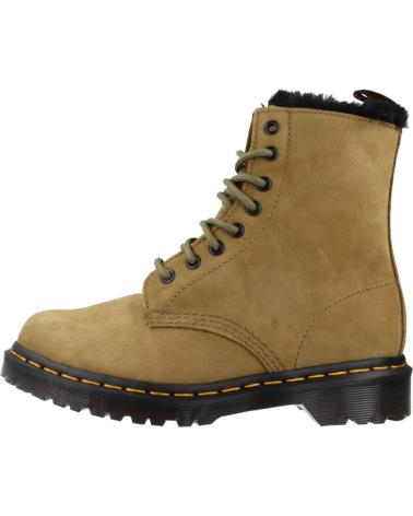 Boots für Damen DR MARTENS BOTAS MUJER MODELO 1460 SERENA COLOR VERDE DMSOLIVE