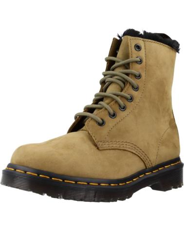 Boots für Damen DR MARTENS BOTAS MUJER MODELO 1460 SERENA COLOR VERDE DMSOLIVE