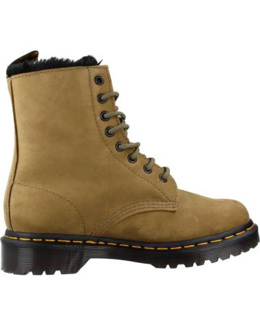 Boots für Damen DR MARTENS BOTAS MUJER MODELO 1460 SERENA COLOR VERDE DMSOLIVE