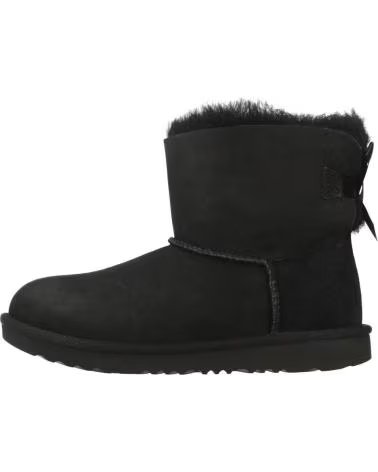 Bottes pour Fille UGG BOTAS NINA MODELO MINI BAILEY BOW II COLOR NEGRO BLACK