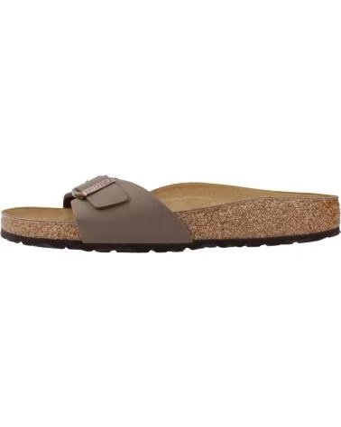 SANDALES FEMME BIRKENSTOCK MADRID BIRKO-FLOR MOCCA MARRON MOCHA