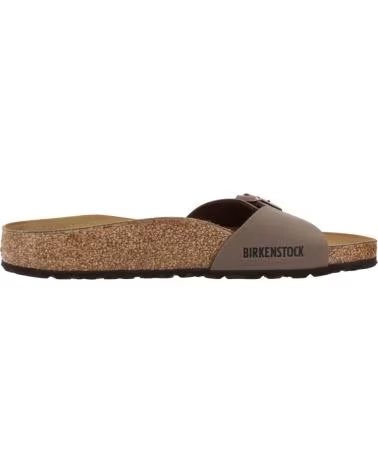 SANDALES FEMME BIRKENSTOCK MADRID BIRKO-FLOR MOCCA MARRON MOCHA