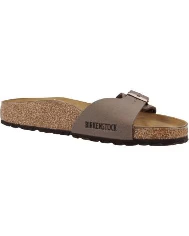 SANDALES FEMME BIRKENSTOCK MADRID BIRKO-FLOR MOCCA MARRON MOCHA