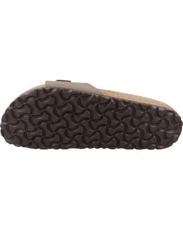 SANDALES FEMME BIRKENSTOCK MADRID BIRKO-FLOR MOCCA MARRON MOCHA