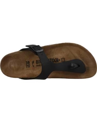 Sandálias de Mulher BIRKENSTOCK GIZEH BF NARROW PRETO BLACK