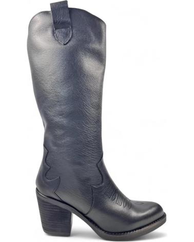 Boots für Damen TIMBOS BOTA COWBOY DE MUJER TODO PIEL 130723 NEGRO