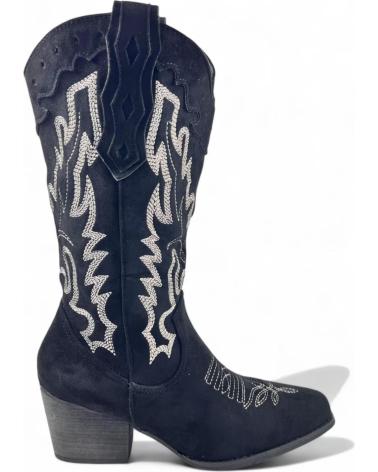 Boots für Damen TIMBOS BOTA COWBOY DE MUJER 130718 NEGRO