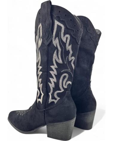 Boots für Damen TIMBOS BOTA COWBOY DE MUJER 130718 NEGRO