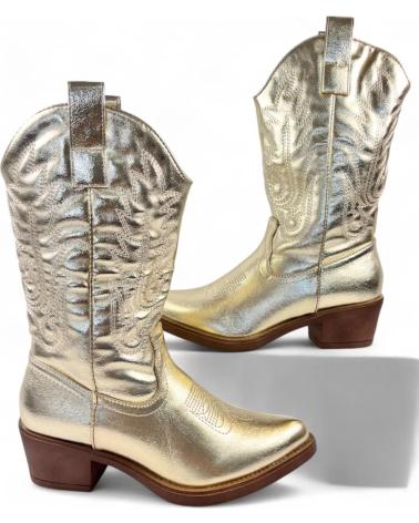 Boots für Damen TIMBOS BOTA COWBOY DE MUJER ORO 130713 AMARILLO