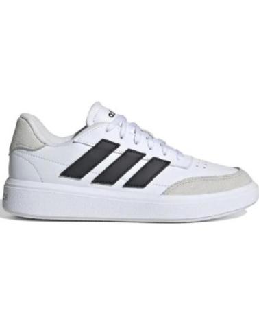 Freizeitschuhe-für-jungen-ADIDAS-COURTBLOCK-ID6500-BLANCO