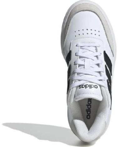 Freizeitschuhe-für-jungen-ADIDAS-COURTBLOCK-ID6500-BLANCO