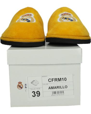 Hausschuhe für Damen und Herren und Mädchen und Junge REAL MADRID CFRM10 AMARILLO