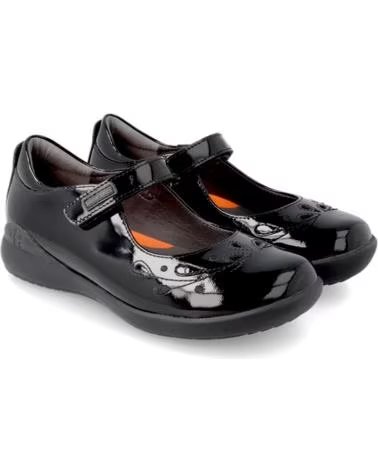 Sabrinas de Menina BIOMECANICS BAILARINAS MERCEDITAS ESCOLARES BIOMECANICS 221280-A VERNIZ NEGROCHAROLC785