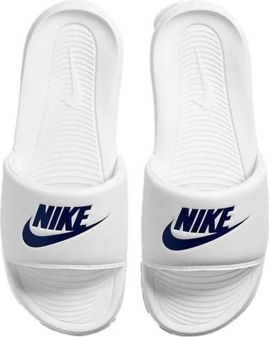 NIKE CHANCLAS VICTORI ONE BLANCA AZUL CN9675-102 WHITE