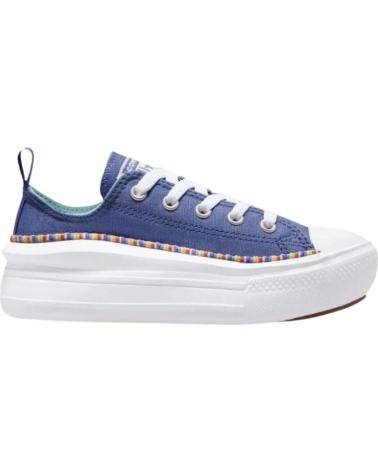 Deportivas de Niña CONVERSE CHUCK TAYLOR ALL STAR MOVE PLATFORM FRIENDSHIP BRACELET AZUL