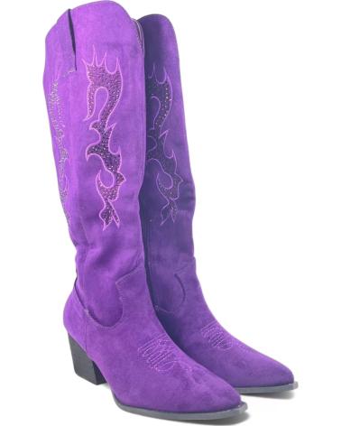 Stivali per Donna TIMBOS BOTA COWBOY DE MUJER 130726 MORADO