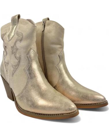 Stivaletti per Donna TIMBOS BOTIN COWBOY DE MUJER ORO 130714 AMARILLO
