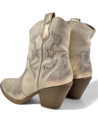 Stivaletti per Donna TIMBOS BOTIN COWBOY DE MUJER ORO 130714 AMARILLO