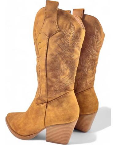 Boots für Damen TIMBOS BOTA COWBOY DE MUJER CAMEL 130711 MARRóN