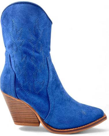 Stiefel für Damen TIMBOS BOTIN COWBOY DE MUJER MARINO 130710 AZUL