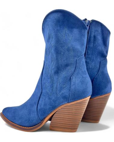 Stiefel für Damen TIMBOS BOTIN COWBOY DE MUJER MARINO 130710 AZUL