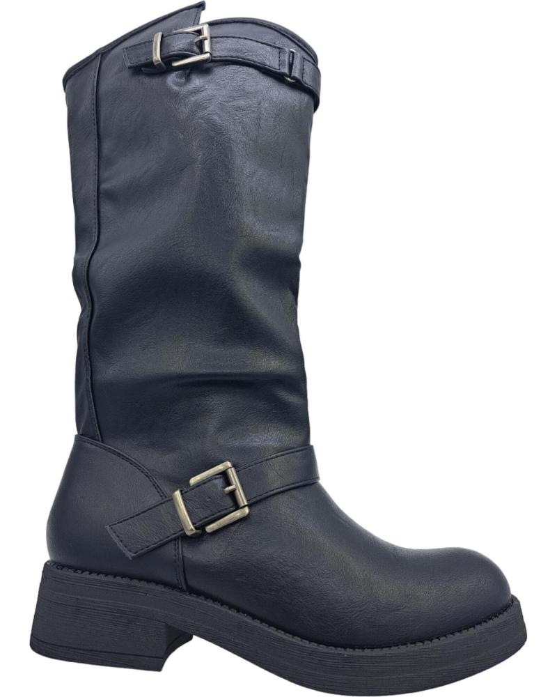 Stivali per Donna CALZADOMANIA BOTA HEBILLAS NEGRO