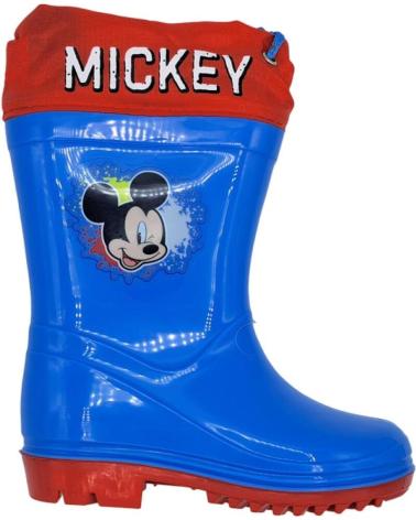 Botas de agua pour Garçon BUBBLE BOBBLE BOTA AGUA MICKEY AZUL